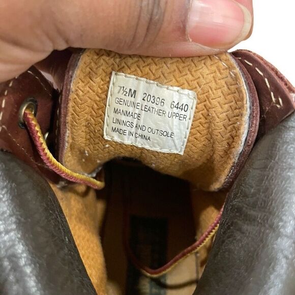 Timberland Womens Premium 6” Waterproof Boots 7.5 Burgundy Bloquette Lace Up - Picture 4 of 7